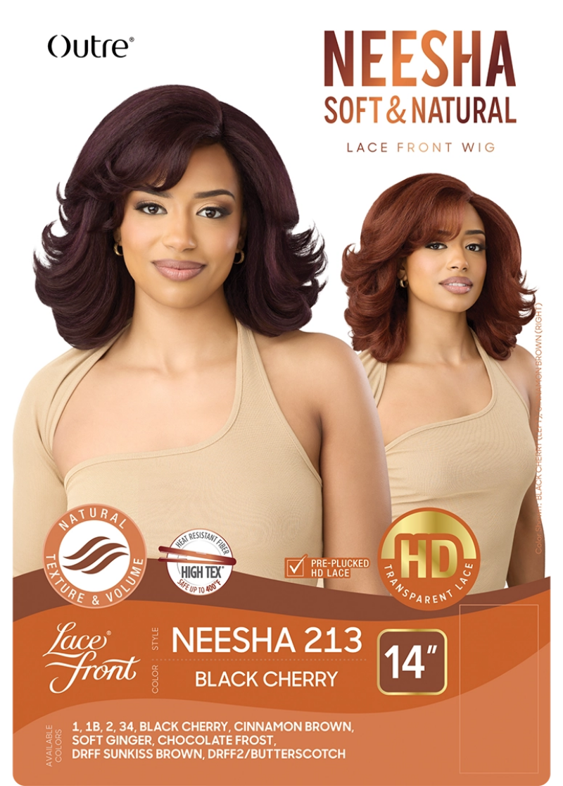 Outre Neesha Soft & Natural HD Lace Front Wig NEESHA 213