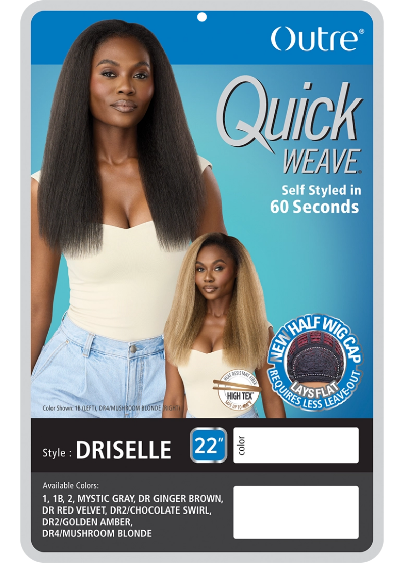 Outre Quick Weave Half Wig DRISELLE