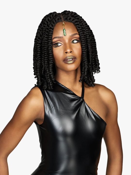 Sensationnel Strand X Glueless HD Full Lace Hand-Tied Braided Wig UNIT 8