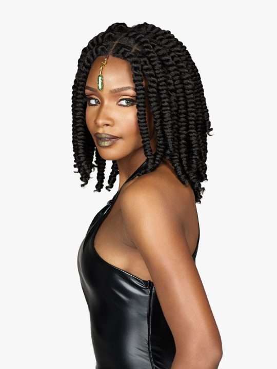 Sensationnel Strand X Glueless HD Full Lace Hand-Tied Braided Wig UNIT 8