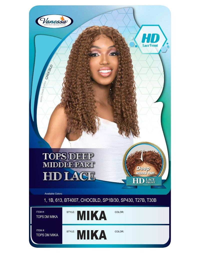 Vanessa Top Lace Synthetic Deep Parting HD Lace Front Wig MIKA