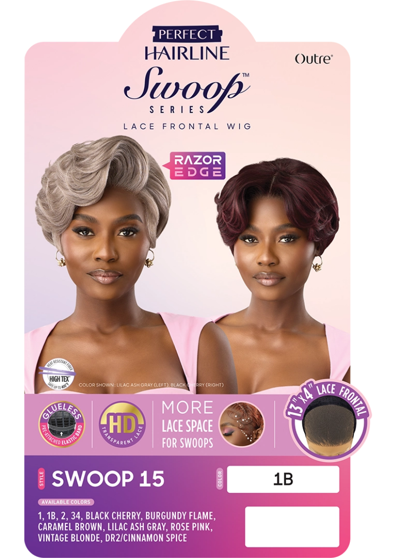 Outre Perfect Hairline Glueless HD 13x4 Lace Front Wig SWOOP 15