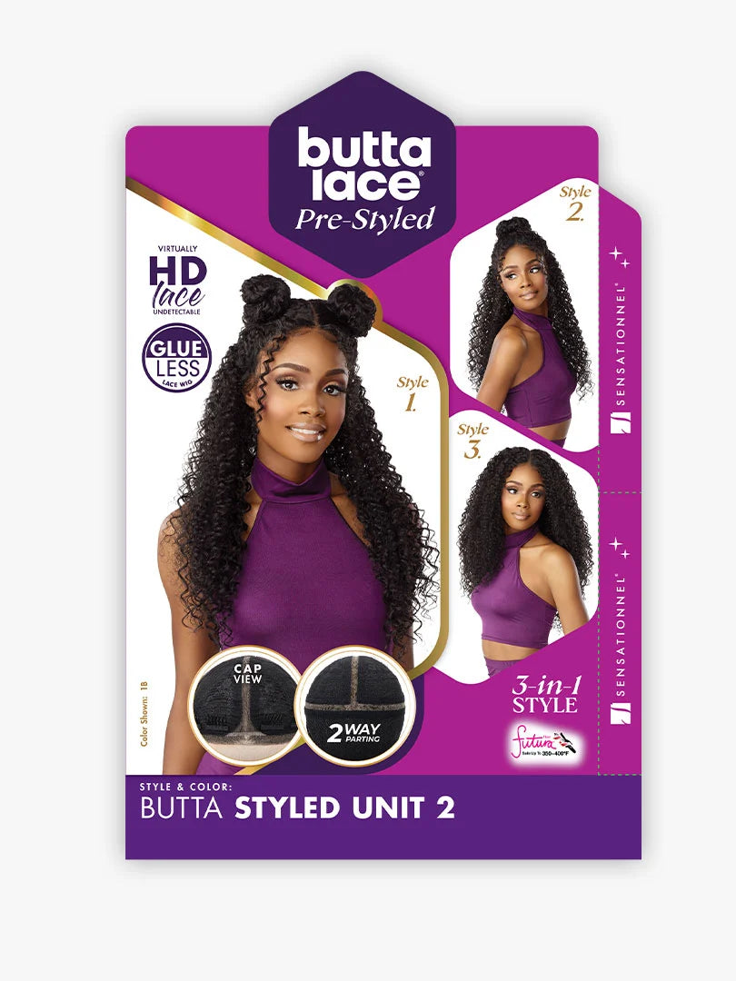 Sensationnel Butta Lace Pre-Styled Glueless Synthetic HD Lace Front Wig BUTTA STYLED UNIT 2
