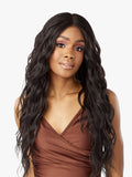 Sensationnel What Lace Human Hair Blend 13X6 HD Lace Front Wig GIANA 28"