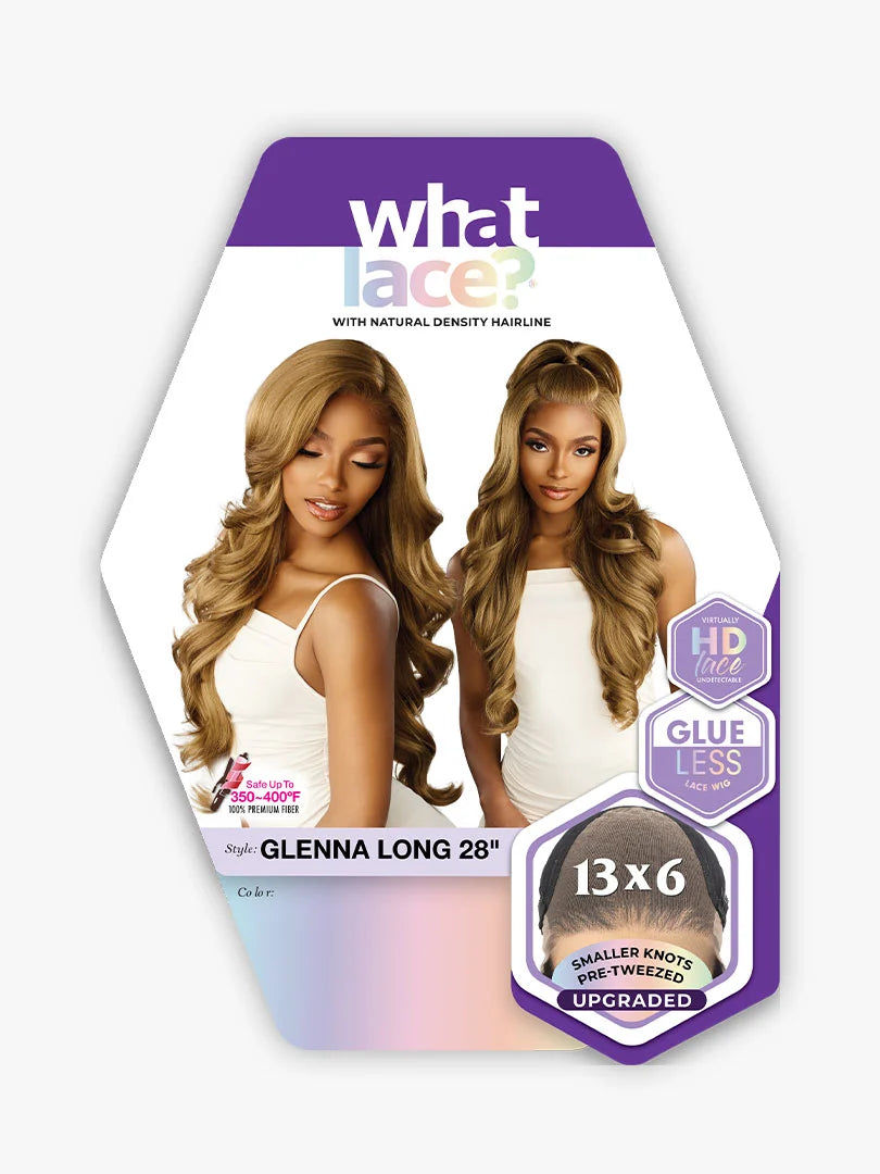 Sensationnel Cloud 9 What Lace Glueless 13X6 HD Lace Frontal Wig GLENNA LONG 28"