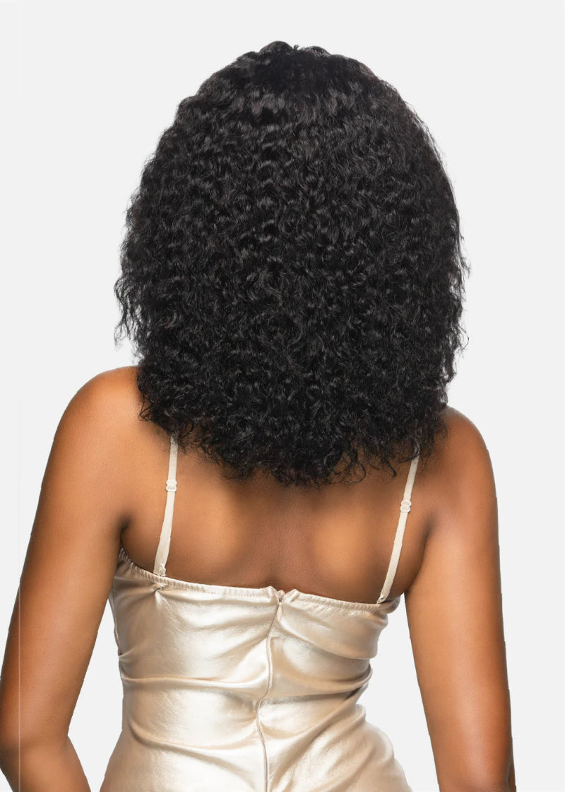 Vivica A Fox Natural Brazilian 100% Unprocessed Remi Human Hair 3.5" HD Deep Lace Part Wig WET & WAVY SUMMER