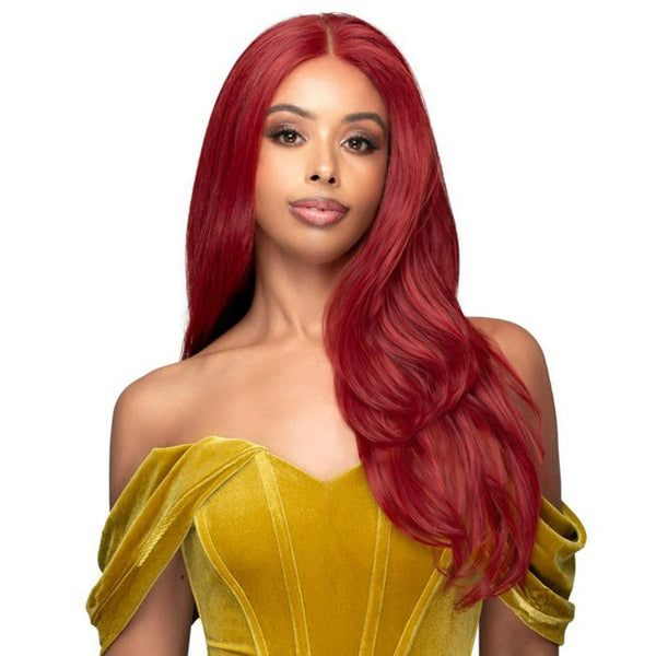 Bobbi Boss Miss Origin Designer Human Hair Blend 13x4 HD Full Lace Wig FLB002 LAUREN