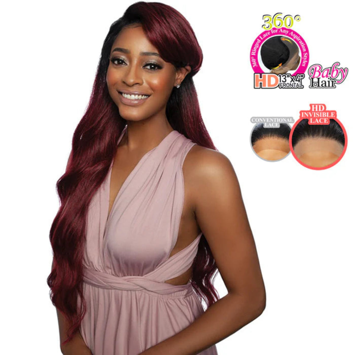 Mane Concept Red Carpet 360 Around 13x4 HD Lace Front Wig RCF3603 MANDI (discount applied)