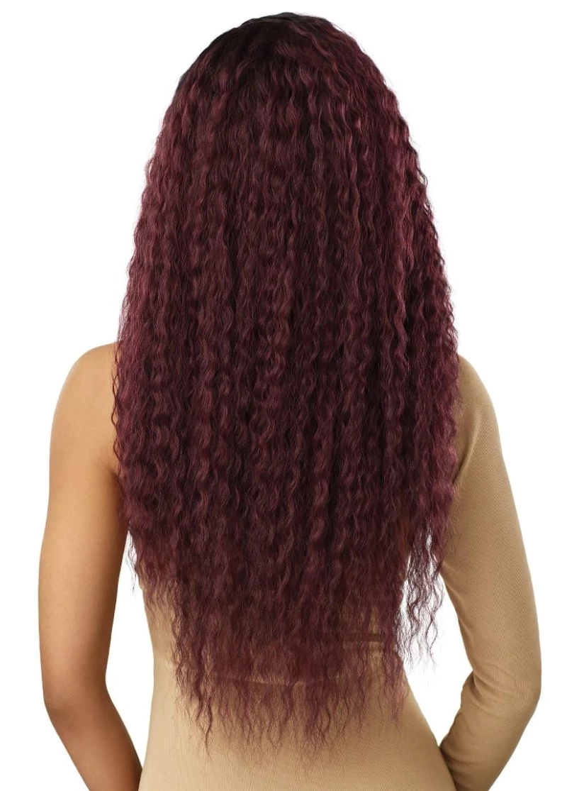 Outre Purple Pack Brazilian Boutique Human Hair Blend Weave NATURAL FRENCH