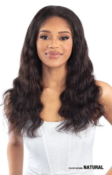 Shake N Go Glossy 100% Virgin Remy Hair Glueless 13x5 HD Lace Front Wig BODY 22"
