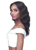 Bobbi Boss Unprocessed Human Hair 13"X4" Hand Tied Deep HD Lace Wig MHLF537 HAYDEN