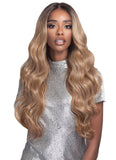 Bobbi Boss Human Hair Blend 13" X 4" Deep Lace Front Wig MBLF190 CARMELA (discount applied)