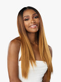 Sensationnel Human Hair Blend Butta HD Lace Front Wig STRAIGHT 26