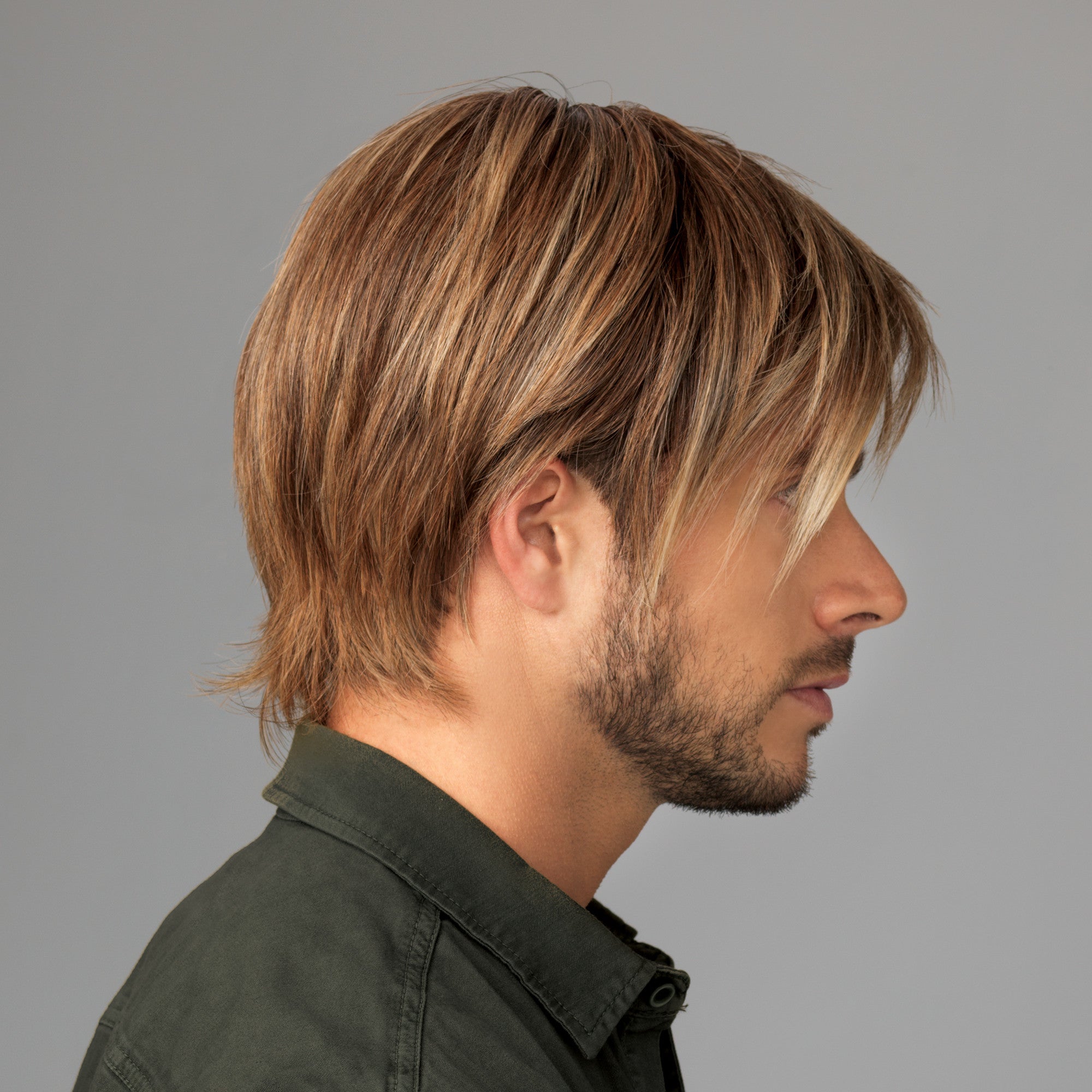 HIM Men's synthetic wig Chiseled