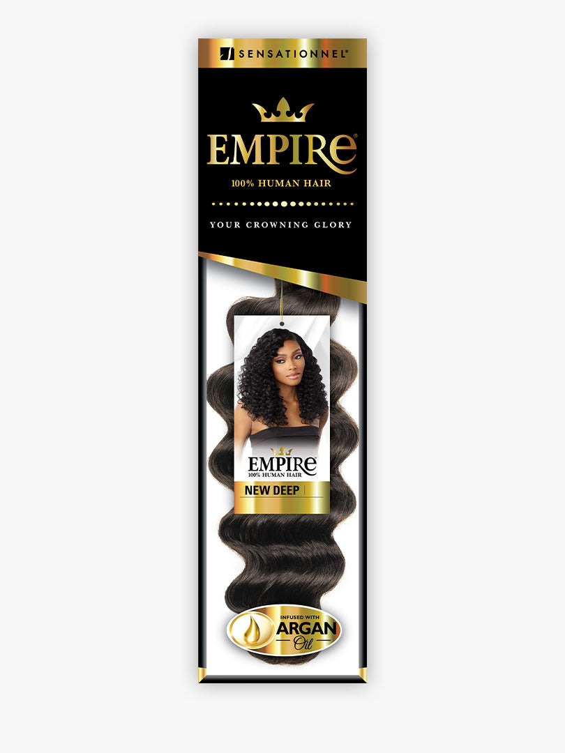 Sensationnel Empire 100% Human Hair Weave NEW DEEP 10"