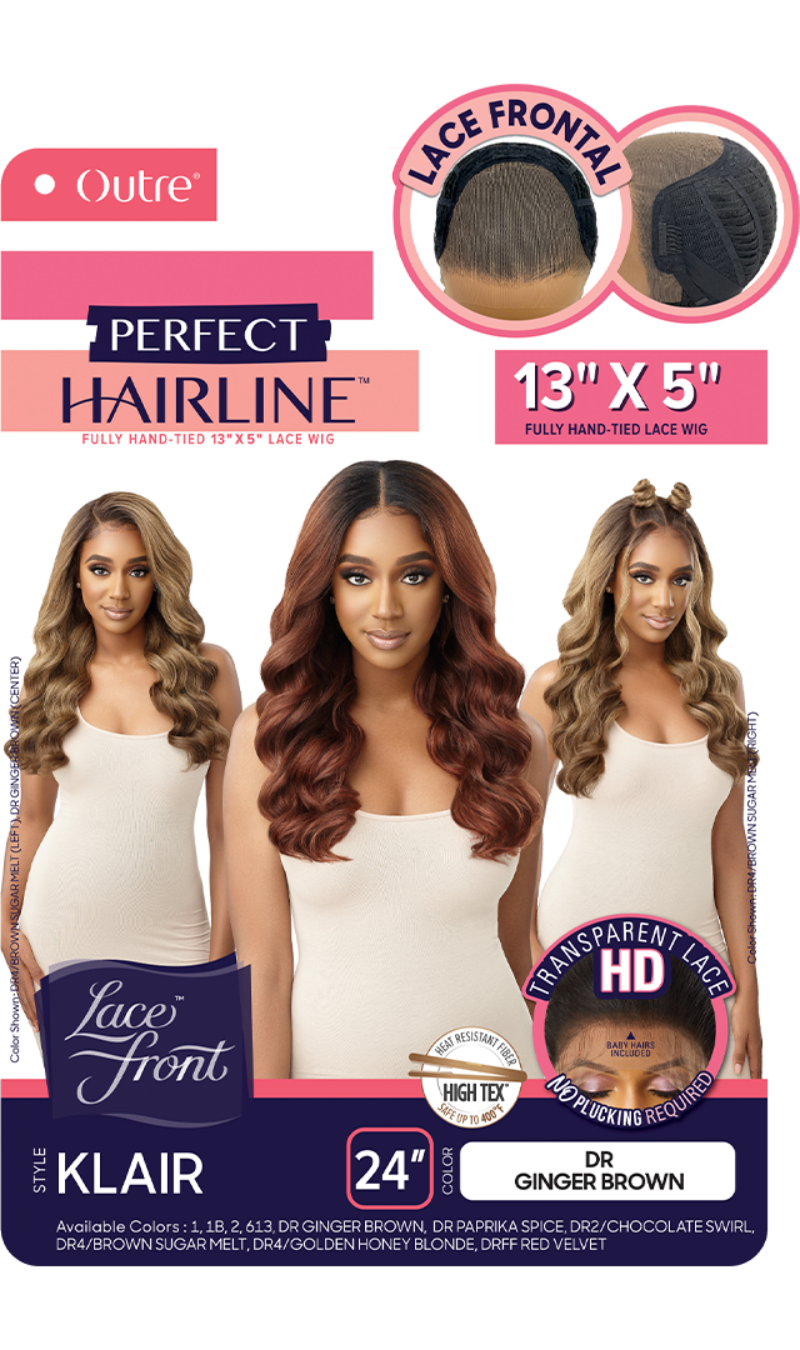 Outre Perfect Hairline Synthetic Hair HD Lace Wig KLAIR