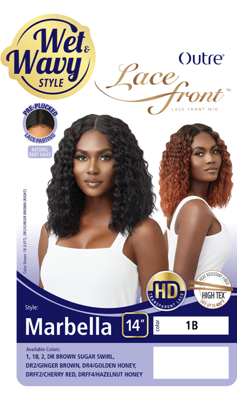 Outre Wet & Wavy HD Lace Front Wig MARBELLA