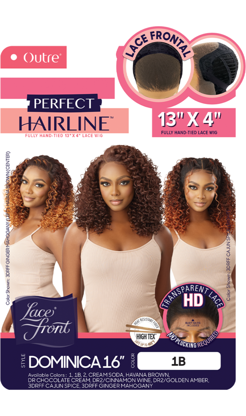 Outre Perfect Hairline Synthetic Hair HD Lace Wig DOMINICA 16
