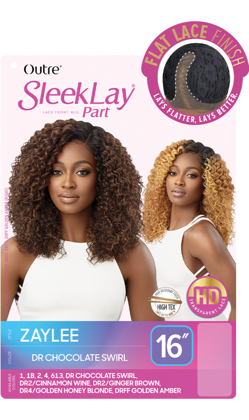 Outre Synthetic Hair Sleek Lay HD Lace Front Wig ZAYLEE