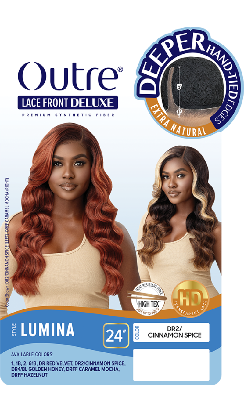 Outre Synthetic Hair HD Lace Front Deluxe Wig LUMINA
