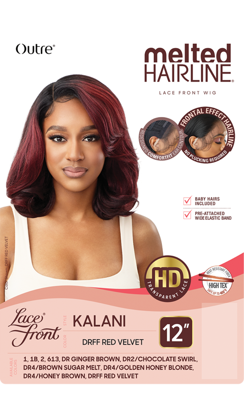 Outre Synthetic Melted Hairline HD Lace Front Wig KALANI