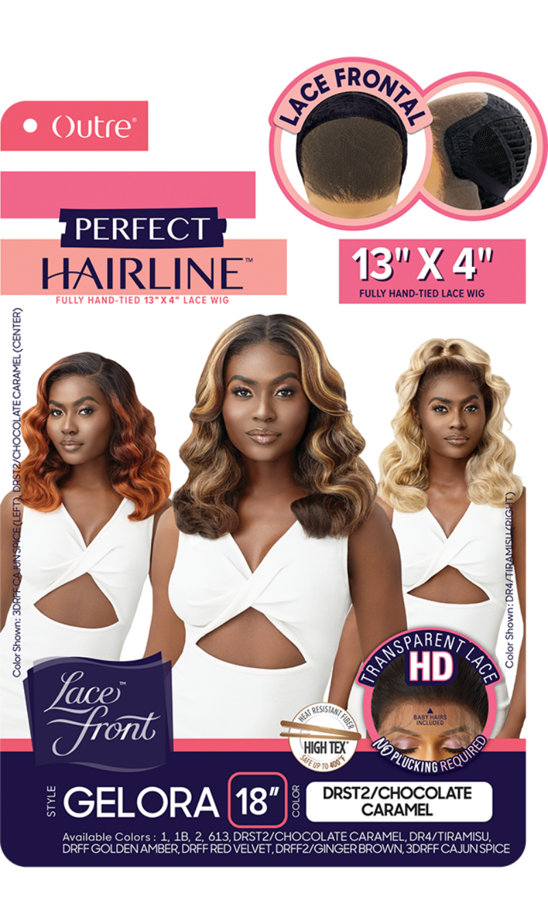 Outre Perfect Hairline Synthetic 13X4 HD Lace Front Wig GELORA