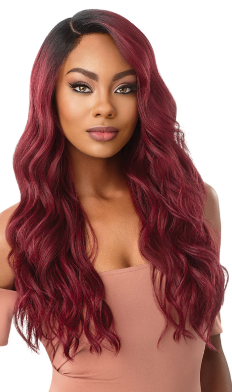 Outre Synthetic L-Part Swiss Lace Front Wig RAQUEL