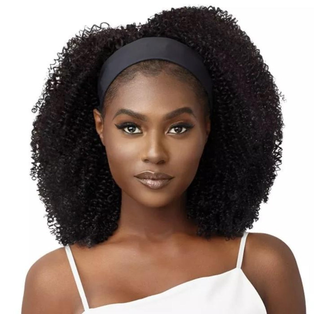 Outre 100% Unprocessed Human Hair Headband Wig KINKY COILY 14