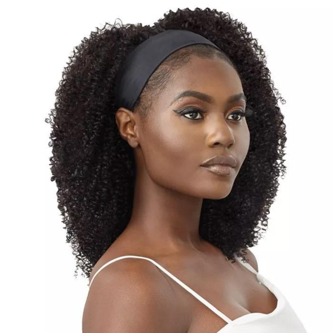 Outre 100% Unprocessed Human Hair Headband Wig KINKY COILY 14