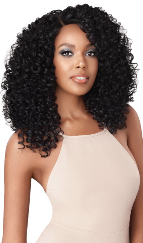 Outre Synthetic L Part Swiss Lace Front Wig BLANCA