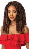 Outre X-Pression Twisted Up Lace Front Wig KINKY BOHO PASSION WATER WAVE 18"