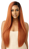 Outre Synthetic Hair HD Lace Front Wig NATURAL YAKI 30"