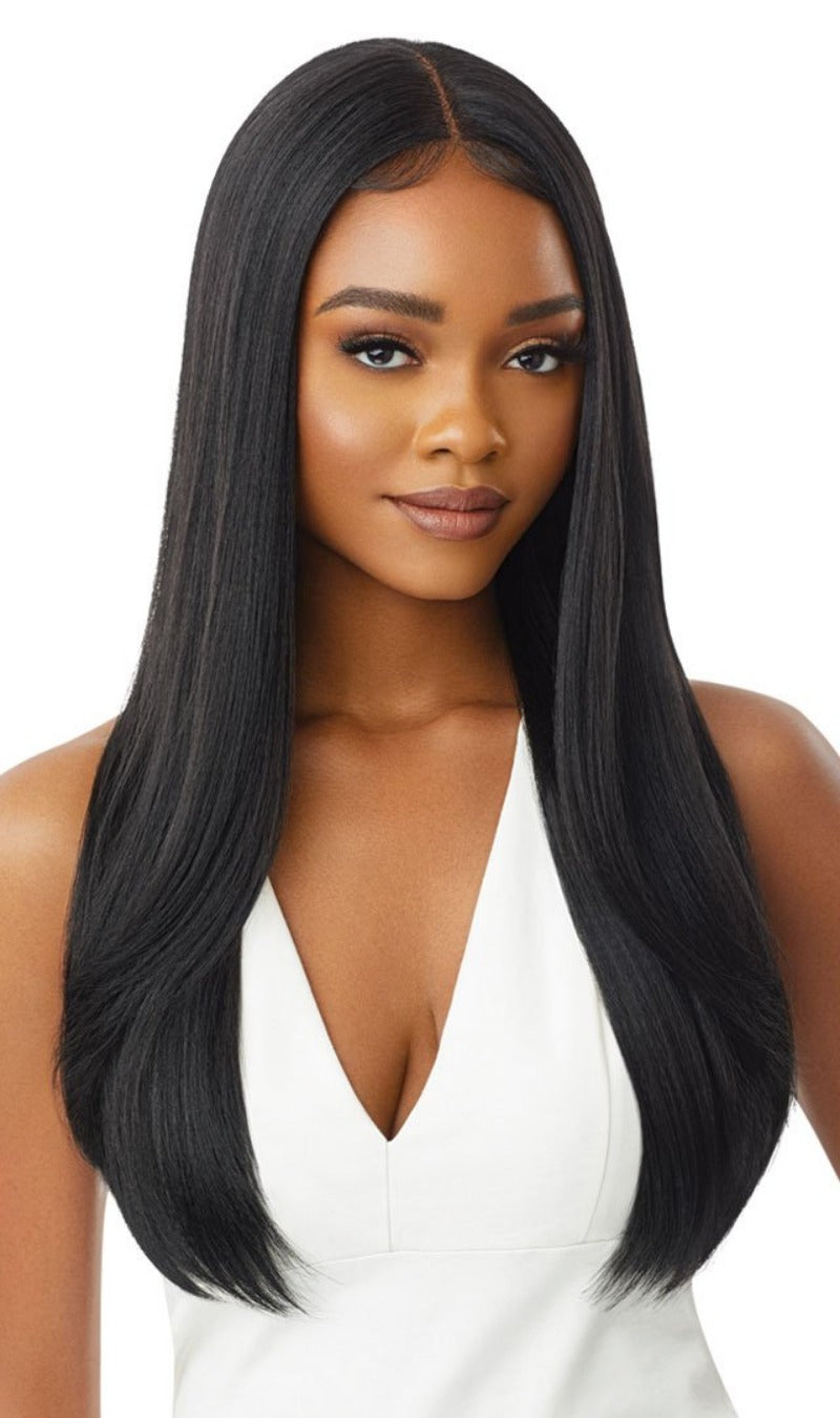 Outre Synthetic Sleek Lay Part Lace Front Wig CHANELLE