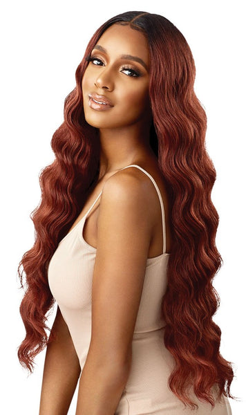 Outre Synthetic Sleeklay Part HD Lace Front Wig DALILAH 34