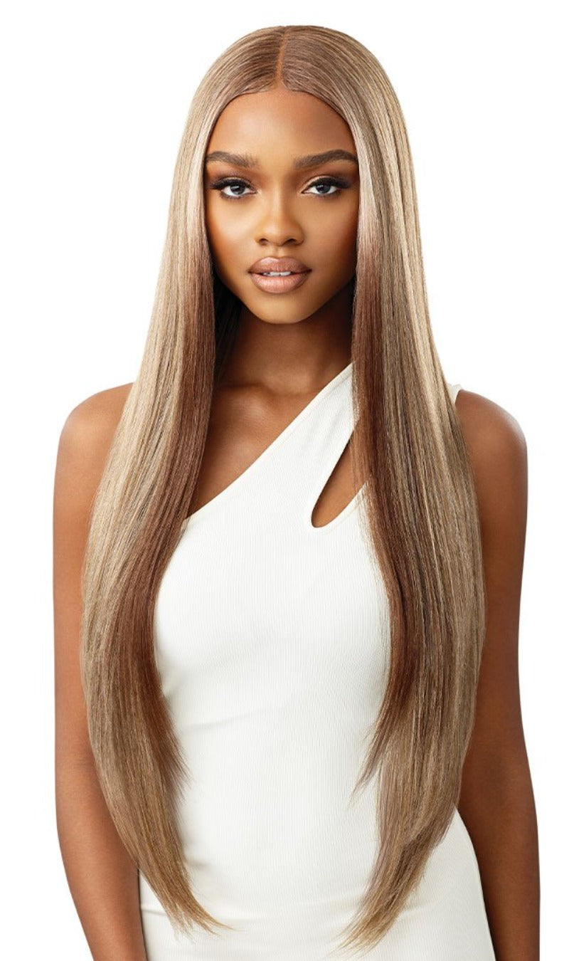 Outre Synthetic Sleeklay Part HD Lace Front Wig ELMIRAH 34