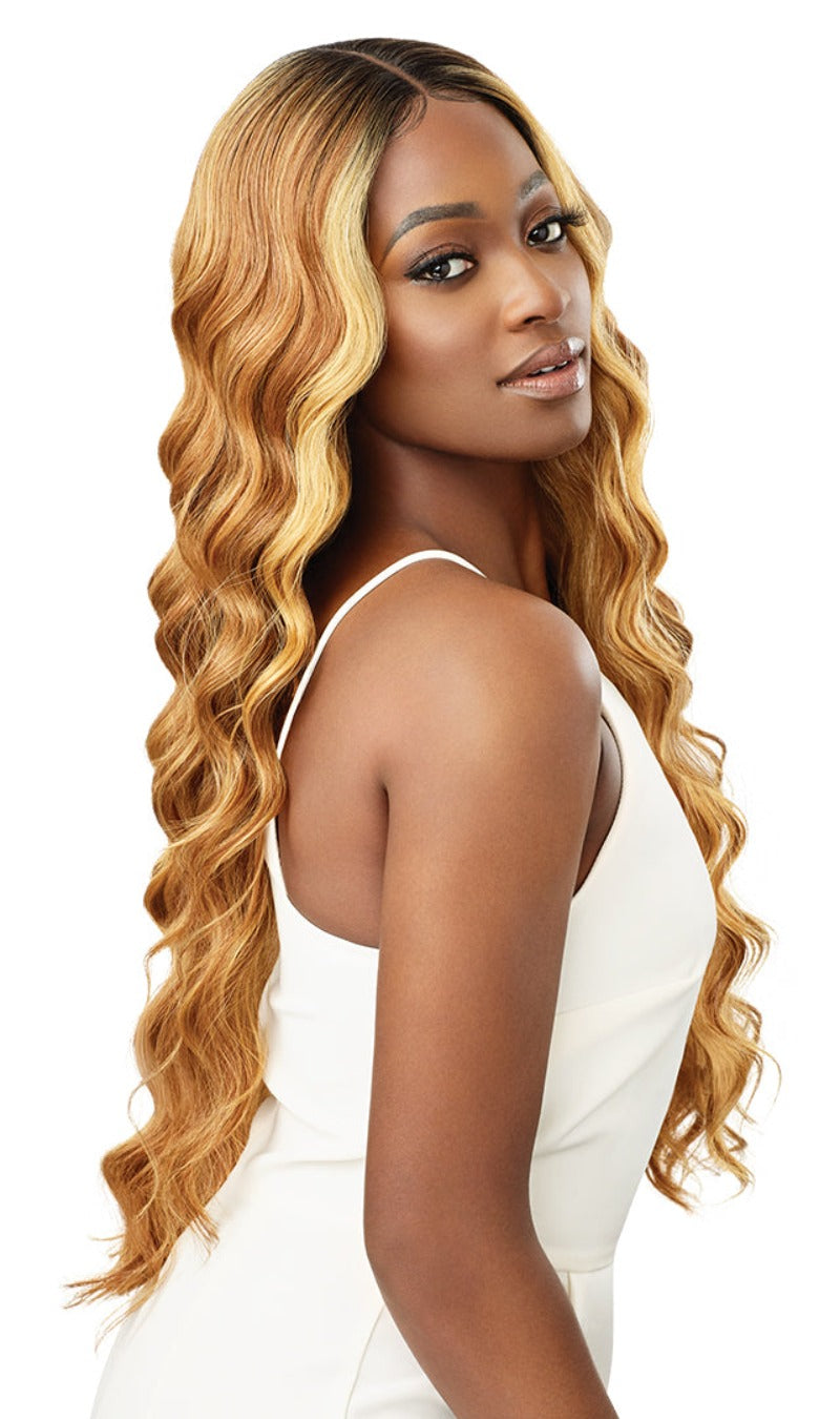 Outre Synthetic Hair Sleek Lay HD Lace Front Wig LARISSA