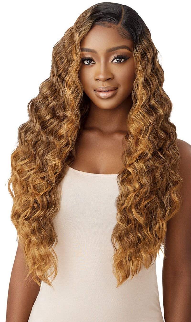 Outre Synthetic Hair Sleeklay Part HD Lace Front Wig SHALINI
