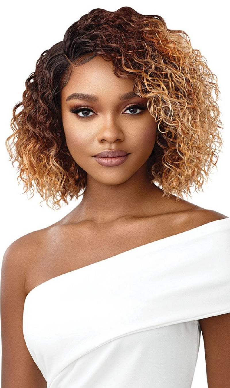 Outre Synthetic Wet & Wavy Style HD Lace Front Wig JULISA