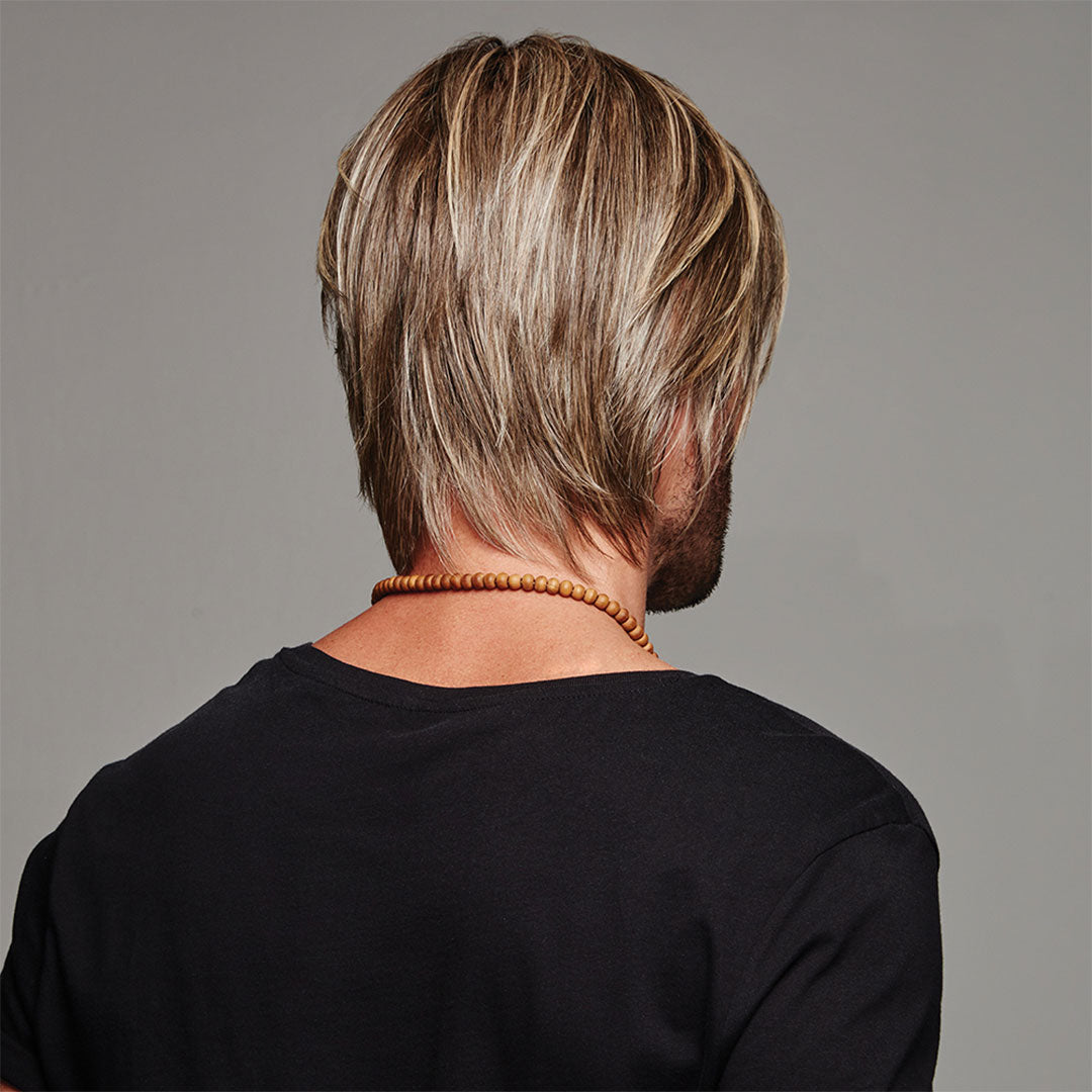 HIM Men's Synthetic Lace Front Wig Daring