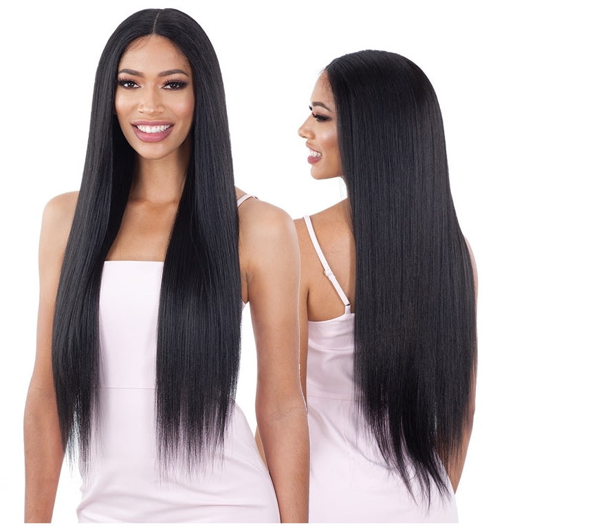 Shake N Go Organique Synthetic Lace Front Wig LIGHT YAKY STRAIGHT 30