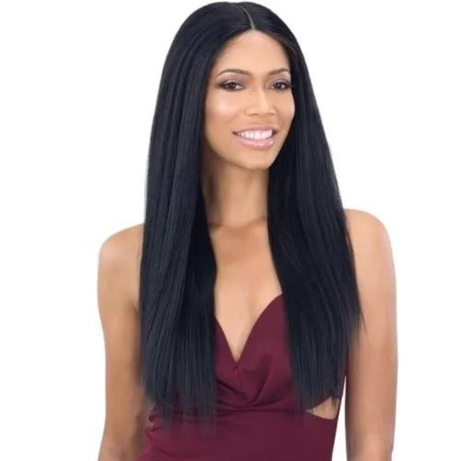 Shake N Go Organique Synthetic Lace Front Wig - LIGHT YAKY STRAIGHT 24