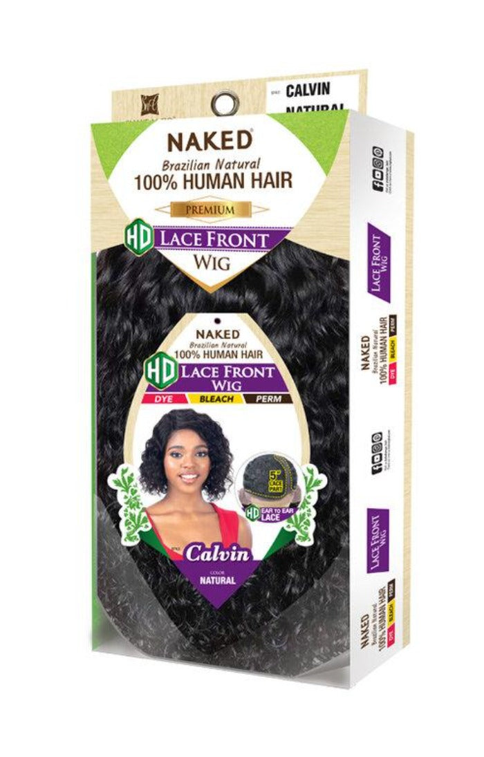 Shake N Go Naked Brazilian Human Hair HD LACE FRONT R-PART WIG CALVIN