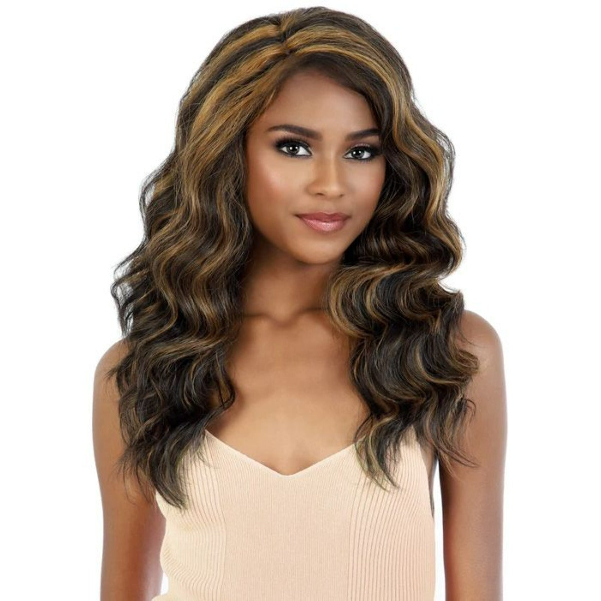 Beshe Synthetic HD Invisible Deep Part Lace Wig LLDP-SMILE